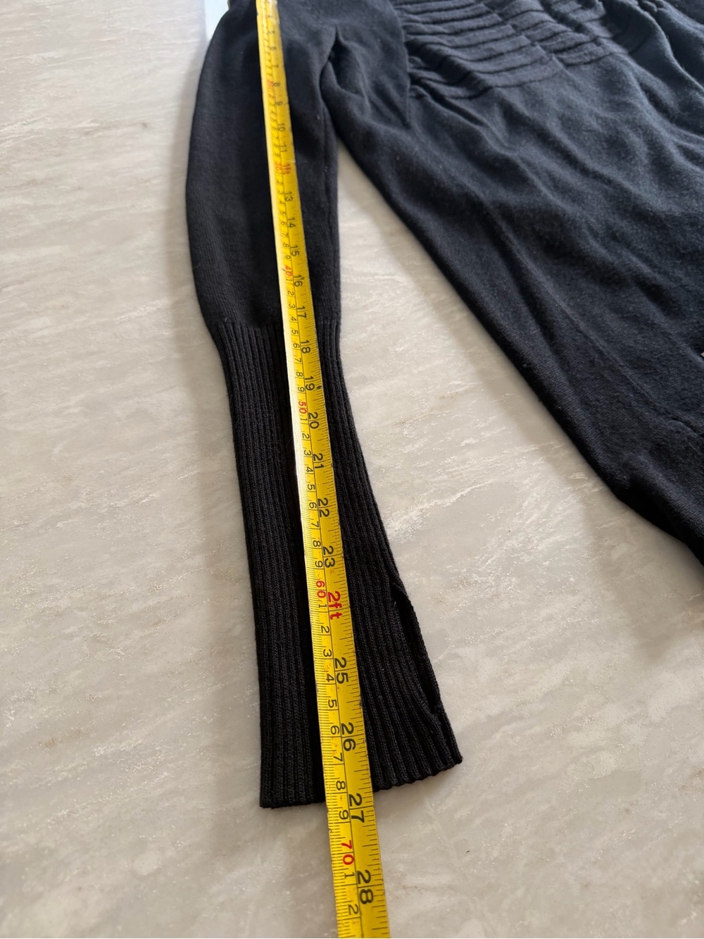 lululemon athletica Black Open-Front Draped Cardigan - Picture 9 of 13